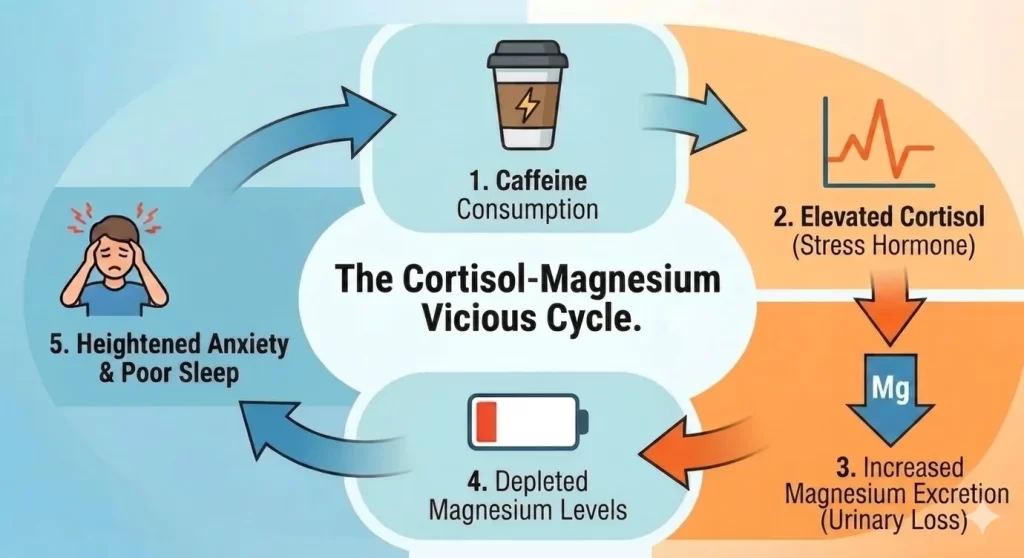 cortisol -magnesium loop