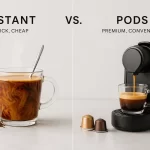 instant coffe vs pod coffee