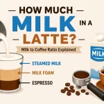 how much should be added in latte