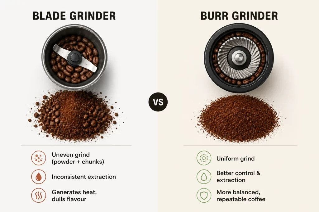 grinder vs burr grinder 