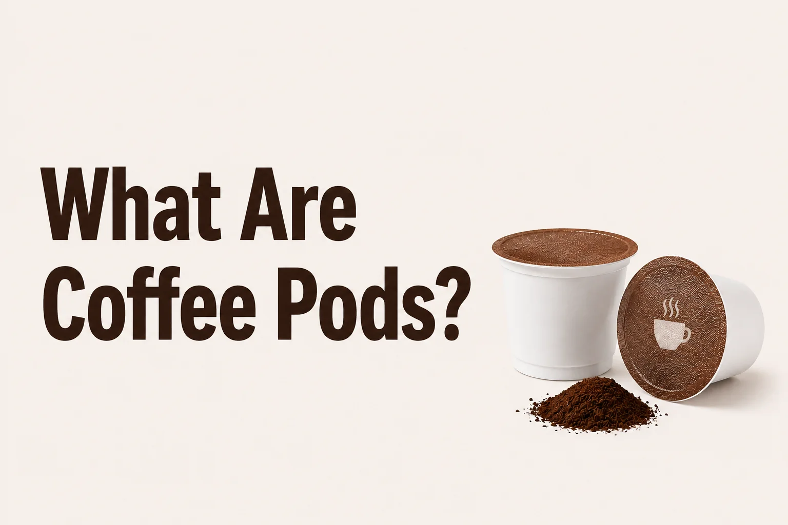 what are coffee pods