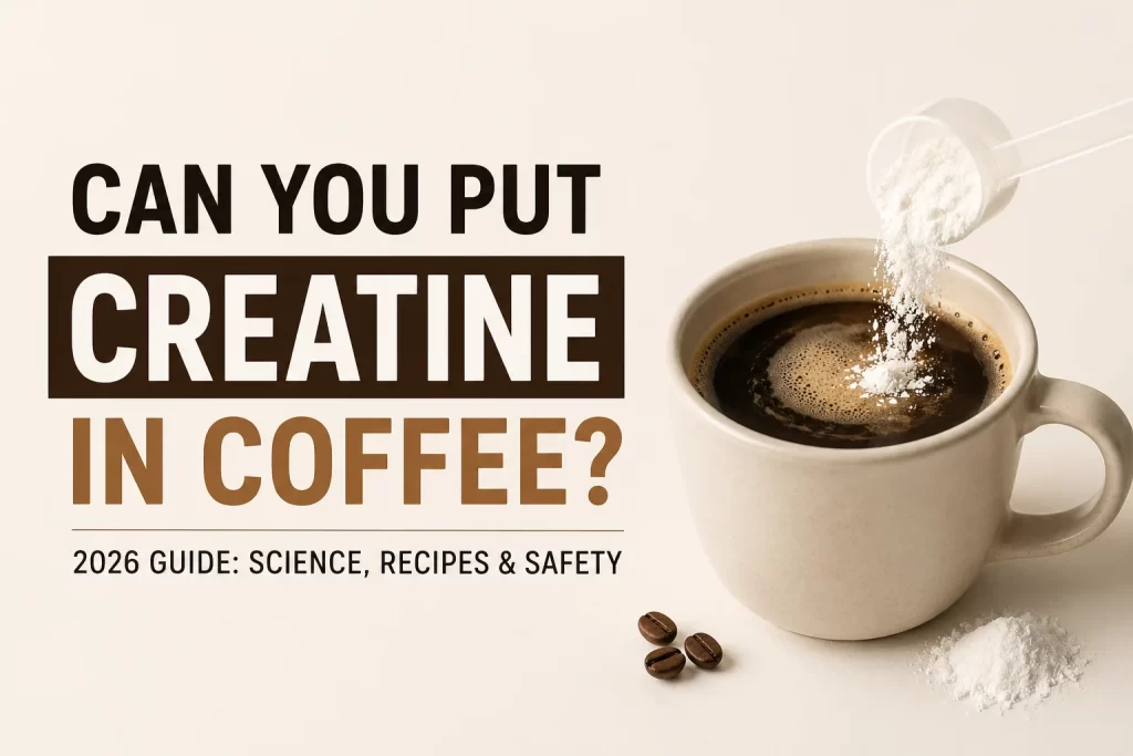 can you put creatine in your coffee