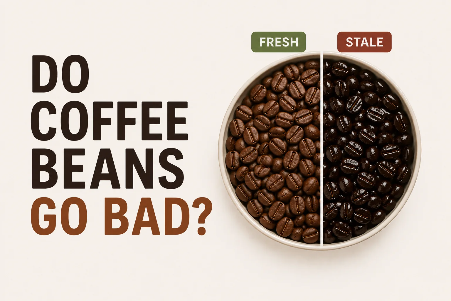do coffee beans go stale