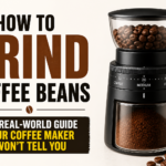 How to grind coffee beans